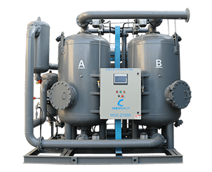 110立方零氣耗壓縮熱再生吸干機
